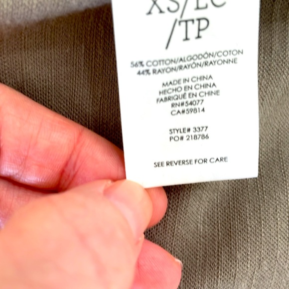 Cabi, Sunday Topper, size XS - Picture 6 of 6